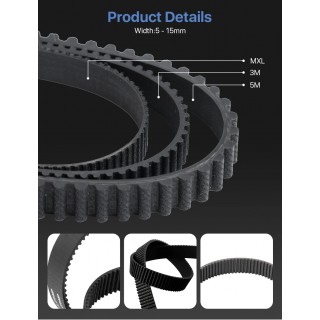 Cloudray MXL Timing Belt Pulley Open Ended for CNC and CO2 Laser - MXL15